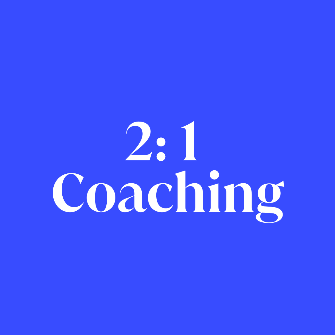 2:1 90min Coaching Call ($199)